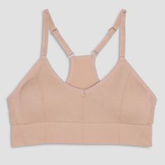 She'll head into her day with confidence and in comfort when she's wearing the Ribbed Sports Bra from Maidenform. This girls' soft bra has a sports bra style that's perfect for an active lifestyle, that keeps its shape and moves with you. With the silky-smooth seamless, it hugs just right with pops of texture. Comfortable Sports Bra With Built-in Bra For Gym, Sporty Seamless Bra In Solid Color, Solid Sporty Bra With Seamless Construction, Sports Bra With Seamless Design, Sports Bra In Seamless Fabric, Casual Light Support Bra For Gym, Sporty Bra With Medium Bust Support For Light Exercise, Comfortable Gym Sports Bra With Built-in Bra, Comfortable Seamless Sports Bra For Light Exercise