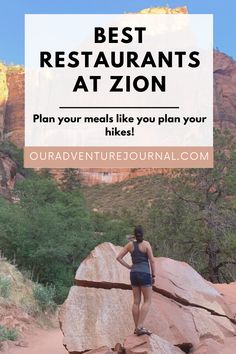 We have compiled a list of the best restaurants near Zion National Park. Plan your meals like you plan your hikes! Best Restaurants Near Zion National Park, Salt Lake City Utah Winter, Mt Zion National Park, Springdale Utah, Grand Canyon Vacation, Park Plan, Yellowstone National Park Vacation, Travel Utah, Utah National Parks Road Trip