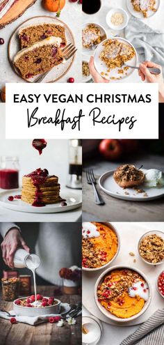 easy vegan christmas breakfast recipes