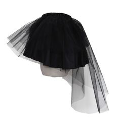 Gothic Women's Asymmetric Black Tulle Skirt Black Tulle Skirt, Steampunk Boots, Summer Mini Skirt, Punk Skirt, Goth Skirt, Short Summer Skirts, Steampunk Skirt, Tulle Skirt Black, Gothic Skirts