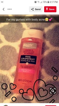 Truly Beauty Shower Routine, Strawberry Body Care Products, Neutrogena Body Clear Body Wash, Body Hygiene Strawberry, Coquette Body Care, Girl Tips Hygiene Kitty, Foaming Body Wash, Clear Skin Tips