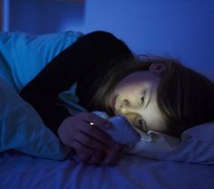 Ever fall asleep while Insta-scrolling on your smartphone—or purposely leave it on your bed while you snooze? You’re not alone: 44% of cell phone owners have slept with their phone next to their bed to make sure they didn’t miss any crucial calls or texts, according to the Pew Internet Project. But while you may have good intentions, snuggling up to your phone could be hazardous to your health. Insomnia In Children, Light Sensitivity, When You Sleep, Sleep Problems, Cant Sleep, Night Sleep, Go To Sleep, Insomnia, Better Sleep