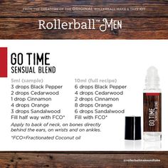 Essential Oil Cologne, Essential Oil Roller Bottle Recipes, Essential Oil For Men, Perfume Roller, Roller Bottle Recipes, Homemade Perfume, Oils For Men