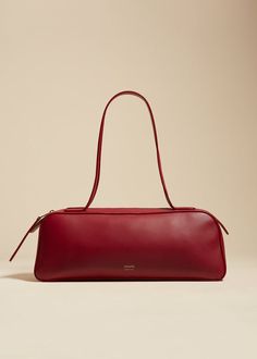 Simona Shoulder Bag in Oxblood Leather Oxblood Leather, Fall Handbags, Belt Accessories, Oliver Peoples, Black Logo, Fall Shopping, Pre Fall, Denim Pant, Short Pants