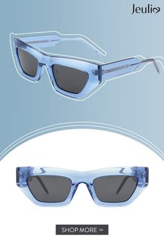 These unisex sunglasses have a rectangle shape with high-quality acetate frame, available in black, blue and tortoise colors. It offers a bold look and is constructed in a distinctive way with lightweight TAC polarized lenses. Perfect for outdoor activities, like hiking, biking, fishing, running, etc., just put them on for a great day outside! Blue Polarized Plastic Shield Sunglasses, Modern Blue Rectangular Sunglasses, Blue Rimless Glass Sunglasses, Blue Anti-reflective Shield Sunglasses, Modern Blue Anti-reflective Sunglasses, Tortoise Color, Sunglasses Online, Unisex Sunglasses, Polarized Lenses