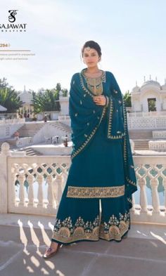 Store - Page 28 of 28 - The Libas Collection Teal Suit, Indian Suit