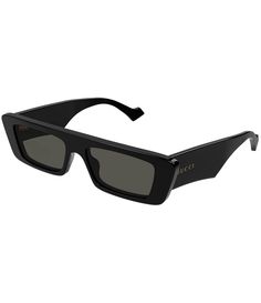 From Gucci&#x2C; the Men's GG1331S 54mm Rectangle Sunglasses features:Acetate frameRectangle shapeSolid lensRx ableNon-polarizedApprox. 54mm lens - 16mm bridge - 145mm templeImported. Gucci Glasses Men, Designer Rectangular Sunglasses With Mirrored Lenses, Gucci Rectangular Sunglasses With Gradient Lenses, Designer Rectangular Sunglasses With Polarized Lenses, Designer Gucci Rectangular Sunglasses, Sleek Gucci Square Frame Sunglasses, Black Rectangular Gucci Sunglasses, Gucci Sleek Square Frame Sunglasses, Gucci Black Rectangular Sunglasses