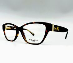 FAST SHIPPING from New Jersey, USA (shipments dispatched daily Monday-Friday) 30,000+ Satisfied Customers with Positive Reviews COACH HC6088  / 5394 -  Women's Eyeglasses - 52mm 52 ◘ 15   135 MADE IN CHINA AUTHENTICITY GUARANTEED 100% ORIGINAL and BRAND NEW NO CASE INCLUDED! Product Specs: CATEGORY: Optical Frames GENDER: Womens SHAPE: Oval FRONT MATERIAL: Plastic TEMPLE: Plastic BRIDGE DESIGN: Standard GEOFIT: GLOBAL BRAND: COACH MODEL NUMBER: HC6088  / 5394 FRAME COLOR : DARK TORTOISE  LENSES COLOR : DEMO LENS (Clear, no optical glass) SUGGESTED RETAIL PRICE : $140 ITEM CONDITION : New RETURN POLICY: Please create a return request from your order page. Items must be returned within 30 days as UNWORN and UNUSED in original packaging, including the original box, case and cleaning cloth. Fo Coach Glasses, Lenses Color, Bridge Design, Global Brands, Optical Frames, Eyeglasses For Women, Eyeglasses Frames