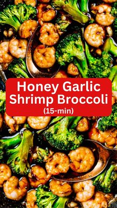 Honey Garlic Shrimp Broccoli Honey Garlic Glaze, Recipes With Apples, Shrimp Meal Prep, Shrimp Broccoli, Shrimp Recipes Healthy