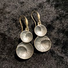 Bought In Florida In 2020, Still Look Brand New. Rhodium Metal, Same As What They Use For Silverware So It Always Stays Shiny. Worn Once. No Box. Hypoallergenic Silver Earrings In Brass, Silver Adjustable Drop Earrings, Silver Brass Earrings, Nickel-free Drop Metal Earrings, Silver Smithing Jewelry, Silver Smithing, Source Unknown, Shell Earrings, Earrings Color