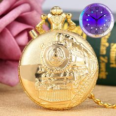 ❗ Steampunk Styler Exclusivity❗ Be more elegant & better respected ✨ Wear a unique designed pocket watch 💎 Inner face includes golden accents and numbering Perfect gift to offer to your loved one 🎁 Free Shipping & 100% Money-Back Guarantee Limited quantity, first come, first served ⏳ Discover the sublime Steampunk Golden Train Pocket Watch. An ultra original pocket watch since it can tell you the time even in a dark environment. Product Features 📝 Material: stainless steel, more than 10.5% ch Locomotive Engine, Watches Silver, Dark Environment, Steampunk Men, Light Watch, Luxury Clock, Led Watch, Fob Watch, Watches Unique