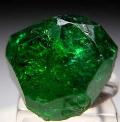 Dravite Tourmaline, Chrome Tourmaline, Demantoid Garnet