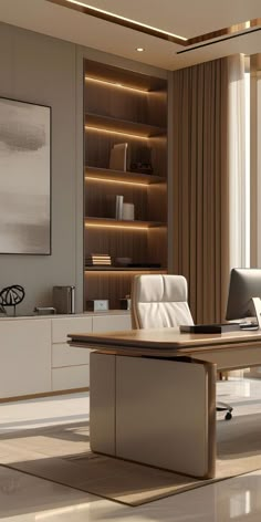 #office #officedesign #officefurniture #ofistasarımı #ofis #ofismobilya Executive Office Design Interior, Office Interior Design Luxury, Ceo Office Design, Luxury Office Interior, Executive Office Decor, Office Cabin Design, Executive Office Design, Small Office Design Interior, Ceo Office