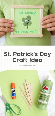 st patrick's day craft idea for kids