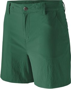 Versatile and comfortable  the women's Patagonia Quandary 5 in. shorts are made of a stretch-woven material that moves with you  whether you're hitting the trail for a day hike or an overnight outing. Ocean Plastic Pollution, Patagonia Outfit, Shorts Outfits Women, Fishing Nets, Hiking Shorts, Plastic Pollution, Line Shopping, Hiking Women, Short Socks