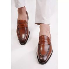 Upper Genuine Calf leather Sole genuine leather Heel Leather Slip ons Making time 7 to 10 days Brown Closed Toe Moccasins For Semi-formal Occasions, Semi-formal Leather Sole Closed Toe Moccasins, Semi-formal Closed Toe Moccasins With Leather Sole, Semi-formal Pointed Toe Moccasins With Leather Sole, Semi-formal Leather Sole Moccasins, Brown Pointed Toe Moccasins For Business, Brown Closed Toe Semi-formal Moccasins, Brown Closed-toe Moccasins For Semi-formal Occasions, Brown Almond Toe Moccasins For Semi-formal Occasions