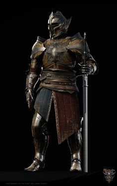 ArtStation - Armor - Baldur's Gate 3 Dessin Game Of Thrones, Types Of Armor, Armor Clothing, Baldur's Gate 3, Baldurs Gate, Body Pose Drawing, Knight Art, Knight Armor, Medieval Armor