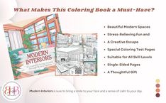 Modern Interiors: A Creative Coloring Journey Through Modern Spaces (Adult Coloring Books): Karner, Ulli: 9798342419505: Amazon.com: Books