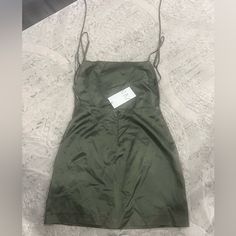 Brand New Never Been Worn, Olive Green Zara Dress! Reason I’m Selling, No Longer Fits But Love This Dress. Perfect For A Summer Night Out Or Visiting The Vineyards! Size M. Open Back, Ties In The Back. Adjustable Straps. Fitted Tie-back Zara Dress, Fitted Olive Mini Dress, Casual Olive Mini Dress, Olive Fitted Casual Dress, Fitted Olive Casual Dress, Casual Fitted Olive Dress, Olive Dress For Date Night In Spring, Olive Fitted Mini Dress, Olive Mini Dress For Spring