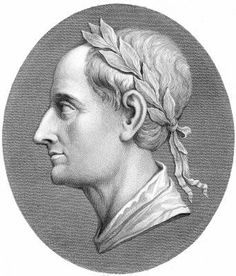 an old portrait of a man with a braid in his hair and wearing a wreath around his head