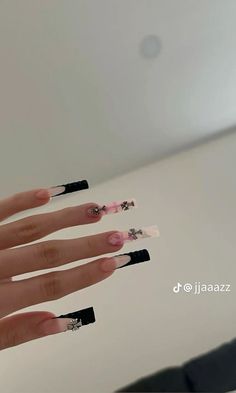 Bday Nails, Tapered Square Nails, Punk Nails, Long Acrylic Nails Coffin, Acrylic Nails Coffin Pink, Soft Nails, Unique Acrylic Nails, Bling Acrylic Nails, Acrylic Nails Coffin Short