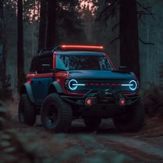 #bronco #ford #lightbar #offroad #concept Ford Bronco Overland Build, Ford Bronco Modified, Bronco Wrap Ideas, Ford Bronco Interior, Custom Ford Bronco, Bronco Jeep, Ford Bronco Badlands