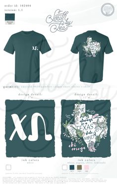 Chi Omega | Chi O | Always in a Texas State of Mind | Texas Shirt Design | South by Sea | Greek Tee Shirts | Greek Tank Tops | Custom Apparel Design | Custom Greek Apparel | Sorority Tee Shirts | Sorority Tanks | Sorority Shirt Designs Rush Shirts, Texas Shirt, Texas Shirts