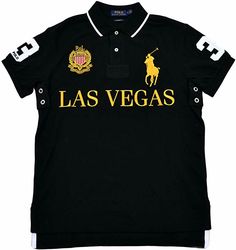 Polo T Shirt Design, Polo Shirt Outfits, Black Polo Shirt, Old Shirts, Ralph Lauren Mens