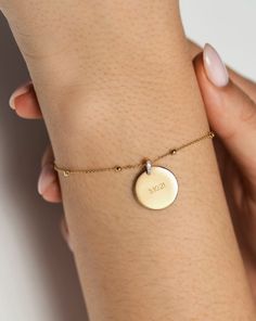 Why We Love It: This super delicate bracelet was made for layering and features stations to add a subtle touch of texture. Pair with the matching necklace or anklet. Rose Gold Satellite Chain Bracelet As Gift, Modern Everyday Jewelry With Satellite Chain, Elegant Rose Gold Bracelets With Satellite Chain, Modern Satellite Chain Jewelry For Everyday, Dainty 14k Rose Gold Name Bracelet, Rose Gold Bracelet With Satellite Chain, 14k Gold Bracelet With Delicate Chain For Gift, Dainty Rose Gold Bracelets With Satellite Chain, Rose Gold Satellite Chain Jewelry Gift