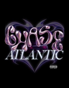 the cover art for blaze atlantic's album, which features an image of a heart with