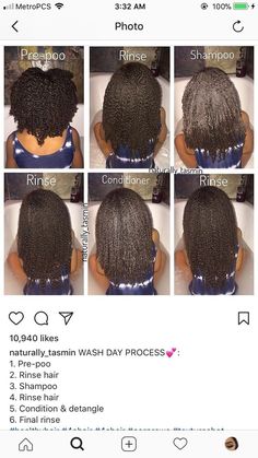 Natural Hair Care Routine, Black Hair Growth, Natural Hair Growth Tips, Natural Hair Treatments, Natural Hair Regimen, Hair Care Growth, Hair Growing Tips, Natural Hair Care Tips, Funny Text Conversations