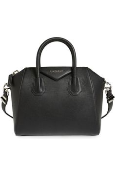 Givenchy Small Antigona Leather Satchel | Nordstrom Antigona Mini, Givenchy Mini Antigona, Mini Antigona, Givenchy Antigona, Givenchy Man, Mini Tote Bag, Black Leather Handbags, Givency Antigona Bag, Mini Tote