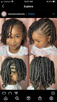 Black Girls Hairstyles Kids Natural, Black Toddler Hairstyles Girl Braids Natural Kids, Natural Hairstyles For Toddlers Black, Flat Twist Kids Hairstyles, Braided Natural Hairstyles For Kids