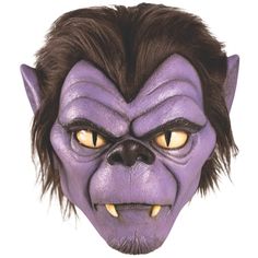 I bet you never knew the Wolfeman had so many looks. Scooby Doo- Wolfman Mask will give you a look that only the best man eaters can give. This latex mask is designed to look so realistic they can't tell who is really behind the mask. This easy to slip on and off mask is comfortable to wear and great for stalking your neighbors for candy.Special Shipping Information: This item ships separately from other items in your order. This item cannot ship to a P.O. Box. This item may be subject to additi Scooby Snax, Scooby Doo Costumes, The Wolfman, Scary Halloween Masks, Chin Hair, Talking Dog, Trick Or Treat Studios, Head Mask, Cool Masks