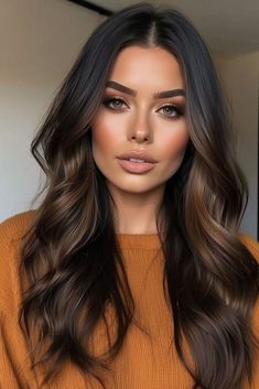 fall hair color for brunettes Old Money Fashion Aesthetic, California Brunette Hair, California Brunette, Sunkissed Brunette, Brunette Hair Ideas, Old Money Brunette, Sunkissed Hair Brunette, Sunkissed Hair, Rich Brown Hair