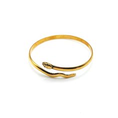 Brass gold plated three layer wrap style. Diameter is 2.7 inches, width is .22 inches. Very lightweight. Egyptian Snake design. Made in Egypt. Egyptian Snake, Snake Design, Three Layer, Brass Gold, Wrap Style, Fashion Bracelets, Handcrafted Jewelry, Semiprecious Stones, Wrap Bracelet