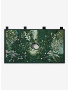 Studio Ghibli My Neighbor Totoro Mei and Totoro Portrait Wall Tapestry - BoxLunch Exclusive Studio Ghibli Tapestry, Totoro Bedroom, Ghibli Bedroom, Totoro Mei, Totoro Nursery, Nerdy Decor, Studio Ghibli My Neighbor Totoro, Ghibli My Neighbor Totoro, Spirit Of The Forest