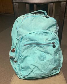 Kipling Backpack Aesthetic, Kipling Aesthetic, Mochila Soft, Mochila Aesthetic, Preppy School Supplies, Kipling Backpack, Aesthetic Backpack, Cute School Stationary, Kipling Bags