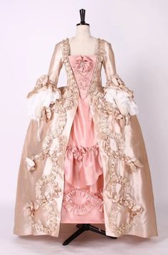 Pink Rococo, Marie Antoinette Style, Victorian Ball Gowns, Marie Antoinette Dresses, Era Victoria, Rococo Dress, Antoinette Dress, 18th Century Dress, Rococo Fashion