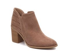 Madden Girl Chayene Bootie Women's Shoes | DSW Western Ankle Boots, Booties Ankle Boots, Ankle Strap Shoes, Fancy Shoes, Madden Girl Shoes, Brown Booties, Madden Girl, Boot Shoes Women, Cute Shoes