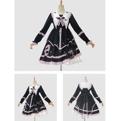 Description Size Chart Note: Pls check item size chart and delivery date before ordering. Brand: ZHIJINYUAN Processing Time: Around 1-2 weeks Includes:・Dress Product ID:・S22754 Materials:・Polyester Color:・Black HOW TO ORDER THE CORRECT SIZE FROM COSFUN: 1) Our costumes are made in a variety of different fabric with specialized stitching and parts, so your usual size might not work out well. 2) For different product types, we will use specific methods to measure it, and apply to corresponding siz Spring Gothic Mini Dress For Cosplay, Harajuku Anime Print Dress For Halloween, Pastel Goth Dresses With Ruffles, Harajuku Style Ruffled Halloween Dresses, Body Pose Drawing, Japanese Lolita Fashion, Body Poses, Shoulder Sleeve, Different Fabrics