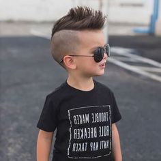 Toddler Mohawk, Boys Faux Hawk, Kid Haircut, Boys Mohawk, Kid Boy Haircuts, Fohawk Haircut, Mohawk Fade, Kids Hairstyles Boys