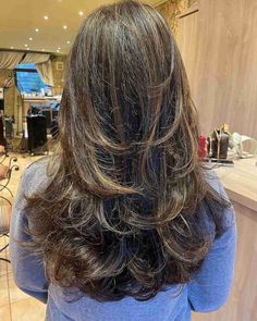 80+ Layered Haircuts for Long Hair: Get Ready to be Obsessed! Layers On Medium Length Hair, Side Ponytails, Long Layer, Braiding Your Own Hair, Birthday Hairstyles