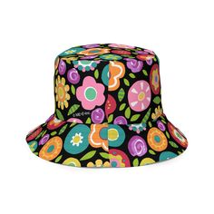 Step out in style in this reversible ME bucket hat! Perfect for sunny summer days on the water!• 100% polyester• Moisture-wicking and breathable fabric• Linen feel material• Reversible Size guide TOP CIRCUMFERENCE (inches) CROWN HEIGHT (inches) BRIM HEIGHT (inches) S/M 23 ⅜ 3 ½ 2 ¾ L/XL 25.00 4 2 ¾ This product is created to order, so it could take 7-10 business days for orders to be processed. It is packaged with price noted—please keep this in mind if you're sending it as a gift. Floral Bucket Hat, All About Me Art, Valentines Gift Bags, Coloring Journal, Calendar Craft, Nursery Paintings, Vintage Winter, Holiday Postcards, Cross Stitch Fabric