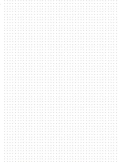 a white sheet of paper with small dots on the bottom, and one line at the top