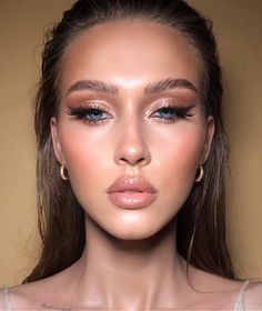 Dewy Glam Makeup, Neutral Glam, Charlotte Tilbury Makeup, Bridal Makeup Wedding, Tutorial Ideas, Makeup Beginners, Makeup Eyes