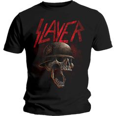 Slayer Hellmitt Unisex T-Shirt Dave Lombardo, Tom Araya, Slayer Shirt, Band Shirt, Screen Printing Designs, Band Shirts, High Quality T Shirts, Band Tees, Black Tshirt