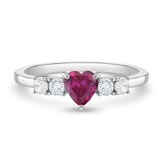 Introducing a charming and enchanting child's ring that will make any little one feel special. This exquisite ring features a simulated birthstone heart-shaped gem at its center, nestled on a solitaire base, exuding a sense of elegance and innocence. Surrounding this radiant heart-shaped stone are sparkling clear cubic zirconia stones, adding a touch of shimmer and brilliance to this dainty piece. Crafted with care and precision, this ring is made from high-quality 925 sterling silver, ensuring Round Sapphire Ring, Kids Ring, February Birthstone Ring, Kids Rings, Ring Heart, Round Sapphire, Kids Necklace, Argentium Silver, February Birthstone