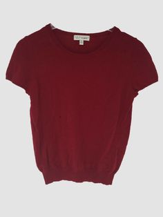 $215 Neiman Marcus Women's Red Cashmere Stretch Short-Sleeve Sweater SZ S Description Short sleeves. Pullover style. 100% Cashmere. Dry clean. Imported. About Us We sell only 100% authentic clothing from new with tags to gently used. We have a 100% authentic or money back guarantee on every item we sell. Items are listed daily so make sure to put us on your favorite! Most of our items come from a nationwide high end dept store. We have been in business for over 10 years selling tens of thousands Casual Red Cashmere Tops, Cashmere Sweater Red, Red Cashmere Sweater, Red Fine Knit Crew Neck Sweater, University Red Moisture-wicking Short Sleeve Tops, Stretch Shorts, Short Sleeved Sweaters, Sell Items, Sleeve Sweater