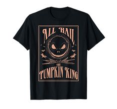 an all hail pumpkin king t - shirt